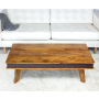 AISER Royal Massiver Echt-Holz Palisander Couchtisch Tacoma 118 x 60 cm