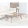 AISER Royal Massiver Echt-Holz Palisander Couchtisch Tacoma 118 x 60 cm