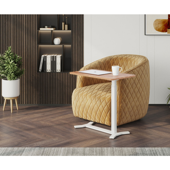 ESMART EAC-121WM Beistelltisch elektrisch höhenverstellbar 70 x 40 cm (Ahorn Dekor) (B-Ware)