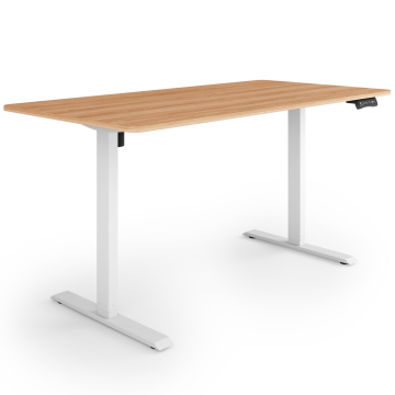 ESMART ETX-121WM Elektrischer Schreibtisch 160 x 80 cm Ahorn Dekor