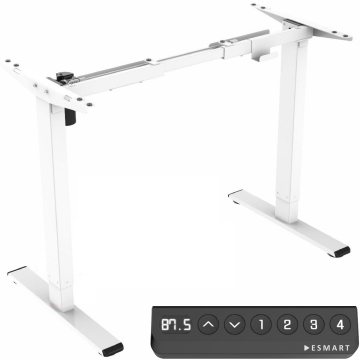 ESMART ELX-121W Elektrisch höhenverstellbares Schreibtischgestell Weiß (B-Ware) ESMART ELX-121W Elektrisch höhenverstellbares Schreibtischgestell Weiß (B-Ware)