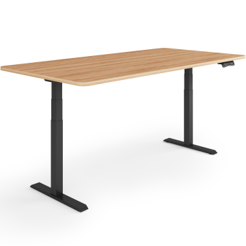 ESMART EZX-132BM Elektrischer Schreibtisch 160 x 80 cm Ahorn Dekor