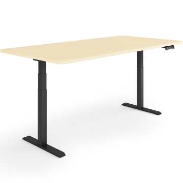 ESMART EZX-132BO Elektrischer Schreibtisch 160 x 80 cm Eiche hell Dekor ESMART EZX-132BO Elektrischer Schreibtisch 160 x 80 cm Eiche hell Dekor