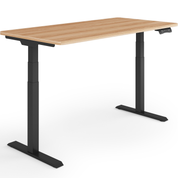 ESMART EZX-132BM Elektrischer Schreibtisch 120 x 60 cm Ahorn Dekor