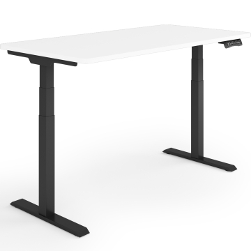 ESMART EZX-132BW Elektrischer Schreibtisch 120 x 60 cm Weiß