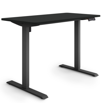 ESMART ETX-121BB Elektrischer Schreibtisch 120 x 60 cm (Schwarz)
