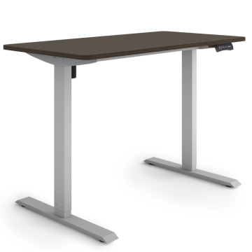 ESMART ETX-121GE Elektrischer Schreibtisch 120 x 60 cm (Ebenholz Dekor)