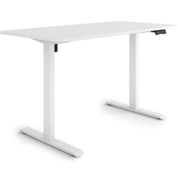ESMART ETX-121WW Elektrischer Schreibtisch 140 x 70 cm (Weiß)