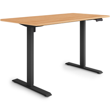 ESMART ETX-121BM Elektrischer Schreibtisch 140 x 70 cm (Ahorn Dekor)