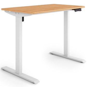 ESMART ETX-121WM Elektrischer Schreibtisch 100 x 60 cm (Ahorn Dekor)