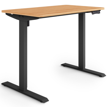 ESMART ETX-121BM Elektrischer Schreibtisch 100 x 60 cm (Ahorn Dekor)