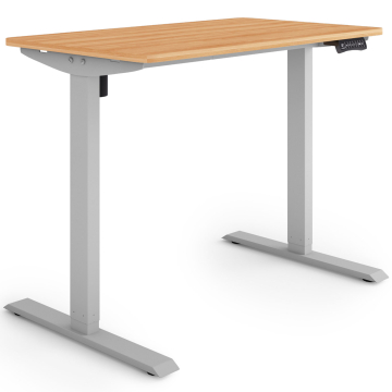 ESMART ETX-121GM Elektrischer Schreibtisch 100 x 60 cm (Ahorn Dekor)