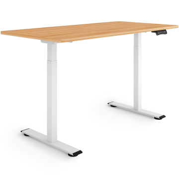 ESMART ERX-122WM Elektrischer Schreibtisch 140 x 70 cm (Ahorn Dekor)