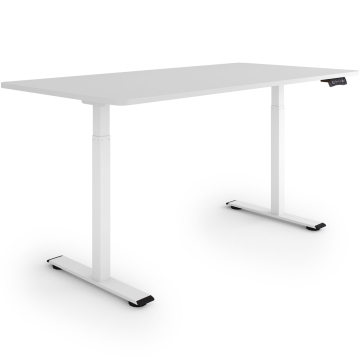 ESMART ERX-122WG Elektrischer Schreibtisch 160 x 80 cm (Hellgrau)
