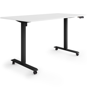 ESMART ETX-121BW Elektrischer Schreibtisch auf Rollen 160 x 80 cm (Weiß) ESMART ETX-121BW Elektrischer Schreibtisch auf Rollen 160 x 80 cm (Weiß)