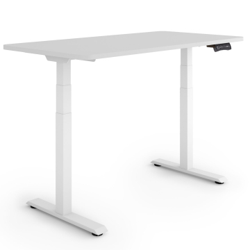 ESMART EZX-132WG Elektrischer Schreibtisch 120 x 60 cm (Hellgrau)