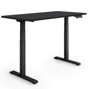 ESMART EZX-132BB Elektrischer Schreibtisch 120 x 60 cm (Schwarz)