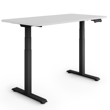 ESMART EZX-132BG Elektrischer Schreibtisch 120 x 60 cm (Hellgrau)