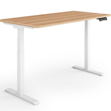 ESMART EZX-132WM Elektrischer Schreibtisch 120 x 60 cm Ahorn Dekor