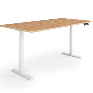 ESMART EZX-132WM Elektrischer Schreibtisch 160 x 80 cm Ahorn Dekor