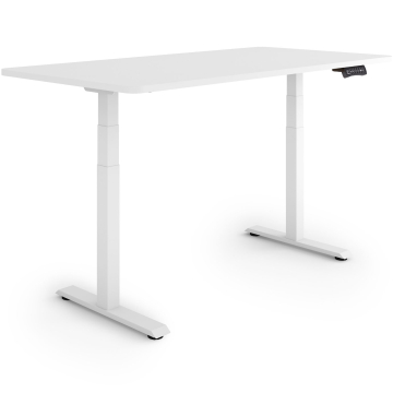 ESMART EZX-132WW Elektrischer Schreibtisch  140 x 70 cm (Weiß)