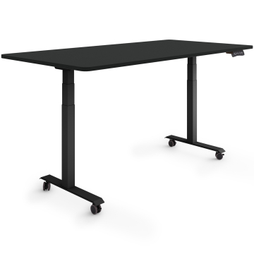 ESMART EZX-132BB Elektrischer Schreibtisch auf Rollen 160 x 80 cm (Schwarz) ESMART EZX-132BB Elektrischer Schreibtisch auf Rollen 160 x 80 cm (Schwarz)
