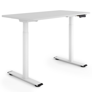 ESMART ERX-122WG Elektrischer Schreibtisch 120 x 60 cm (Hellgrau)