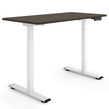 ESMART ERX-122WE Elektrischer Schreibtisch 120 x 60 cm (Ebenholz Dekor)