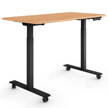 ESMART ERX-122BM Elektrischer Schreibtisch auf Rollen 120 x 60 cm (Ahorn Dekor) ESMART ERX-122BM Elektrischer Schreibtisch auf Rollen 120 x 60 cm (Ahorn Dekor)