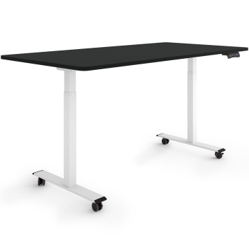 ESMART ERX-122WB Elektrischer Schreibtisch auf Rollen 160 x 80 cm (Schwarz) ESMART ERX-122WB Elektrischer Schreibtisch auf Rollen 160 x 80 cm (Schwarz)