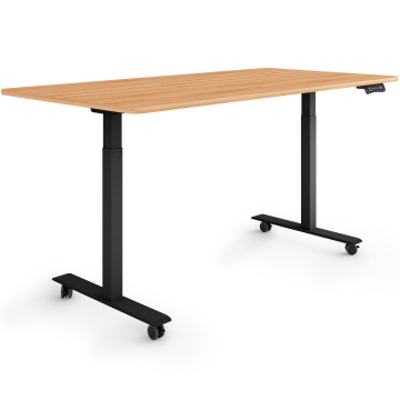 ESMART ERX-122BM Elektrischer Schreibtisch auf Rollen 160 x 80 cm (Ahorn Dekor) ESMART ERX-122BM Elektrischer Schreibtisch auf Rollen 160 x 80 cm (Ahorn Dekor)