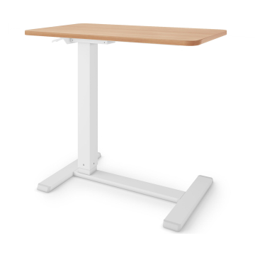 ESMART EACM-121WM Beistelltisch pneumatisch höhenverstellbar 71 x 40 cm (Ahorn)