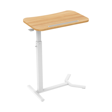 ESMART EAS-121WM Beistelltisch pneumatisch höhenverstellbar 60 x 38 cm (Ahorn)