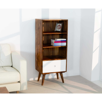 AISER Royal Massives Echt-Holz Palisander Bücher-Regal Namutoni