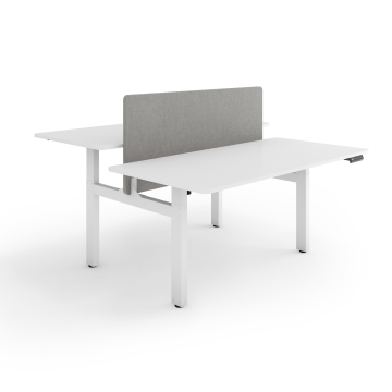 ESMART ETX-221WW Elektrisch höhenverstellbarer Doppel-Schreibtisch 160 x 80 cm Weiß ESMART ETX-221WW Elektrisch höhenverstellbarer Doppel-Schreibtisch 160 x 80 cm Weiß