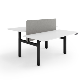 ESMART ETX-221BW Elektrisch höhenverstellbarer Doppel-Schreibtisch 160 x 80 cm Weiß ESMART ETX-221BW Elektrisch höhenverstellbarer Doppel-Schreibtisch 160 x 80 cm Weiß